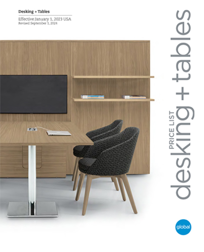 Desking + Tables Pricelist